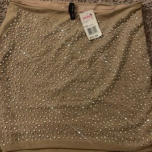 Rhinestone skirt